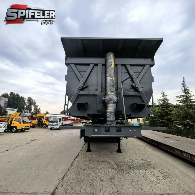 3 Axle Dump Remorque